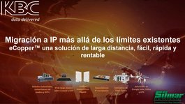 Migración a IP más allá de los límites existentes: eCopper™ una solución de mayor distancia, más fácil, más rápida y rentable Migración a IP más allá de los límites existentes: eCopper™ una solución de mayor distancia, más fácil, más rápida y rentable
