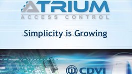 Access Control: Atrium Specifications - CDVI Access Control: Atrium Specifications - CDVI