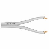 22/2 Stranded CM/CL2 Zip Cable - White, 500'