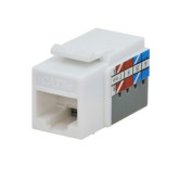 Cat 5e Data Jack, 90 Degree, Ultra White, UL