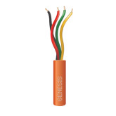 22/4 Solid Riser Cable - 500', Orange