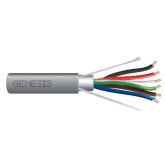 22/6 Multiconductor Stranded Shielded Cable, Riser - 1000', Gray