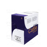 Cat 6 600MHz UTP Plenum (CMP) 23/4 Unshielded FT6 Cable - 1000', Blue