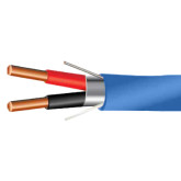 14/2 Solid, Unshielded FPLR Riser Cable - 1000', Blue