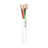 22/8 Stranded Plenum Unshielded Security Alarm Cable - 1000', White