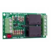 Sensitive Relay DPDT 12 or 24 VDC - 4 Modules