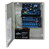 Access Power Controller with Power Supply/Charger, 8 PTC Class 2 Relay Outputs, 12VDC @ 10A