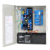 Power Supply Charger, 4 Fused Outputs, 12/24VDC @ 6A, 115VAC, BC300 Enclosure