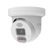 5MP H.265 Fixed Turret Network Camera Active Deterrence 24/7 Color