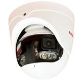 Dual Sensor 180 Degree Panoramic Turret Camera - White