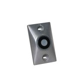 Surface Mount 12/24 V Chrome Door Holder