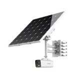 4MP Motorized Varifocal Bullet Solar Power 4G Network Camera Kit