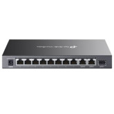 Omada 8-Port 10/100Mbps + 3-Port Gigabit Desktop Switch with 8-Port PoE+