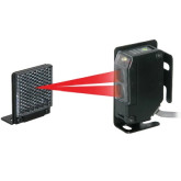 Reflective Photoelectric Beam Sensor, 35ft
