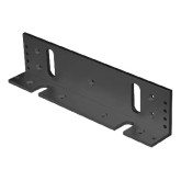 Black L-Bracket for 1,200-lb Series Electromagnetic Locks
