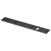 3/16&Prime; Black Header Plate for 600 Lb Series Electromagnetic Locks