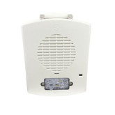 Eluxa NEMA 3R Speaker Strobe with 3R Plate - White, "FIRE" Lettering