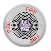 Eluxa Ceiling Chime Strobe - White, Indoor