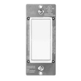 Z-Wave Enabled RF Decorator Add-on Switch for Switch or Dimmer, 120 VAC - White