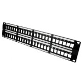 Unloaded Patch Panel 48 Port - 2U