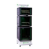 6U Single Section Wall Mount Rack/Cabinet - 14.57" x 23.62" x 23.62"