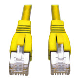Cat 6E Ethernet UTP Slim Patch Cord - Yellow 3 FT