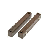 Surface-Mount Wide-Gap Magnetic Contact - Brown, 2-3/4&Prime; (70mm) Gap, Closed loop, UL listed