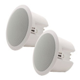 6.5&Prime; In Ceiling Speaker with Back Box (Pair) - 70 W