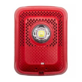 L-Series Indoor LED Wall-Mount Speaker Strobe - Red