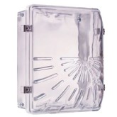 Horn/Strobe Damage Stopper and Open Back Box with Conduit Knockout