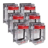 Weather Stopper&reg;&nbsp;Surface Mount without Horn Cover, Red , 6-Pack