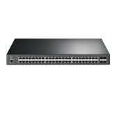 JetStream&trade; 48-Port Gigabit and 4-Port 10GE SFP+ L2+ Managed Switch with 48-Port PoE+
