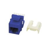 Keystone RJ45 de Conexi&oacute;n R&aacute;pida Cat 6, Azul - Paquete de 50